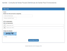 Tablet Screenshot of consulta.itambe.com.br